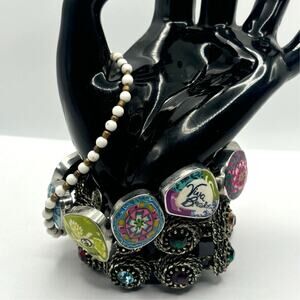 Silver & Gold Viva Beads Bracelet Bundle